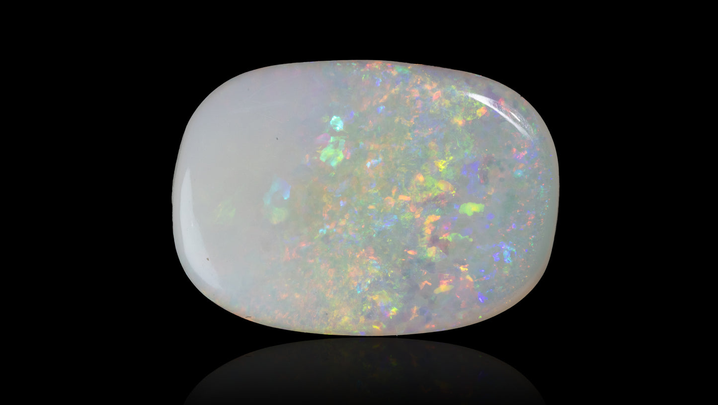 Natural Australian White Fire Opal 7.73 Carats