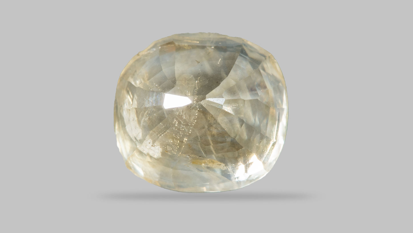 Natural Yellow Sapphire (Pukhraj) 9.20 Carats