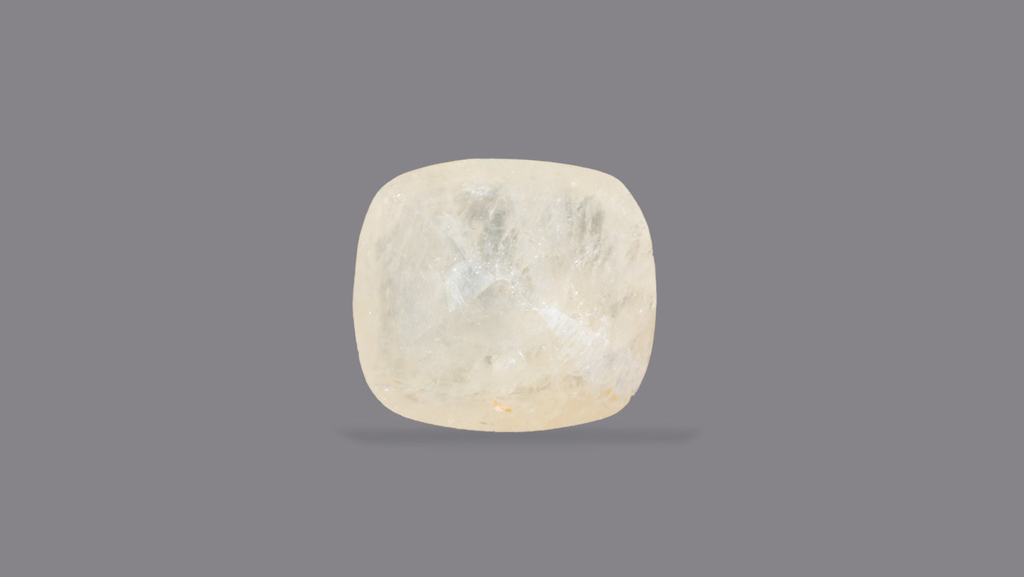 Natural White Sapphire 7.20 Carats