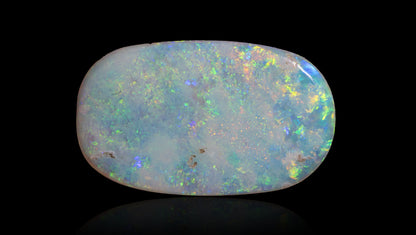 Natural Australian White Fire Opal 5.74 Carats