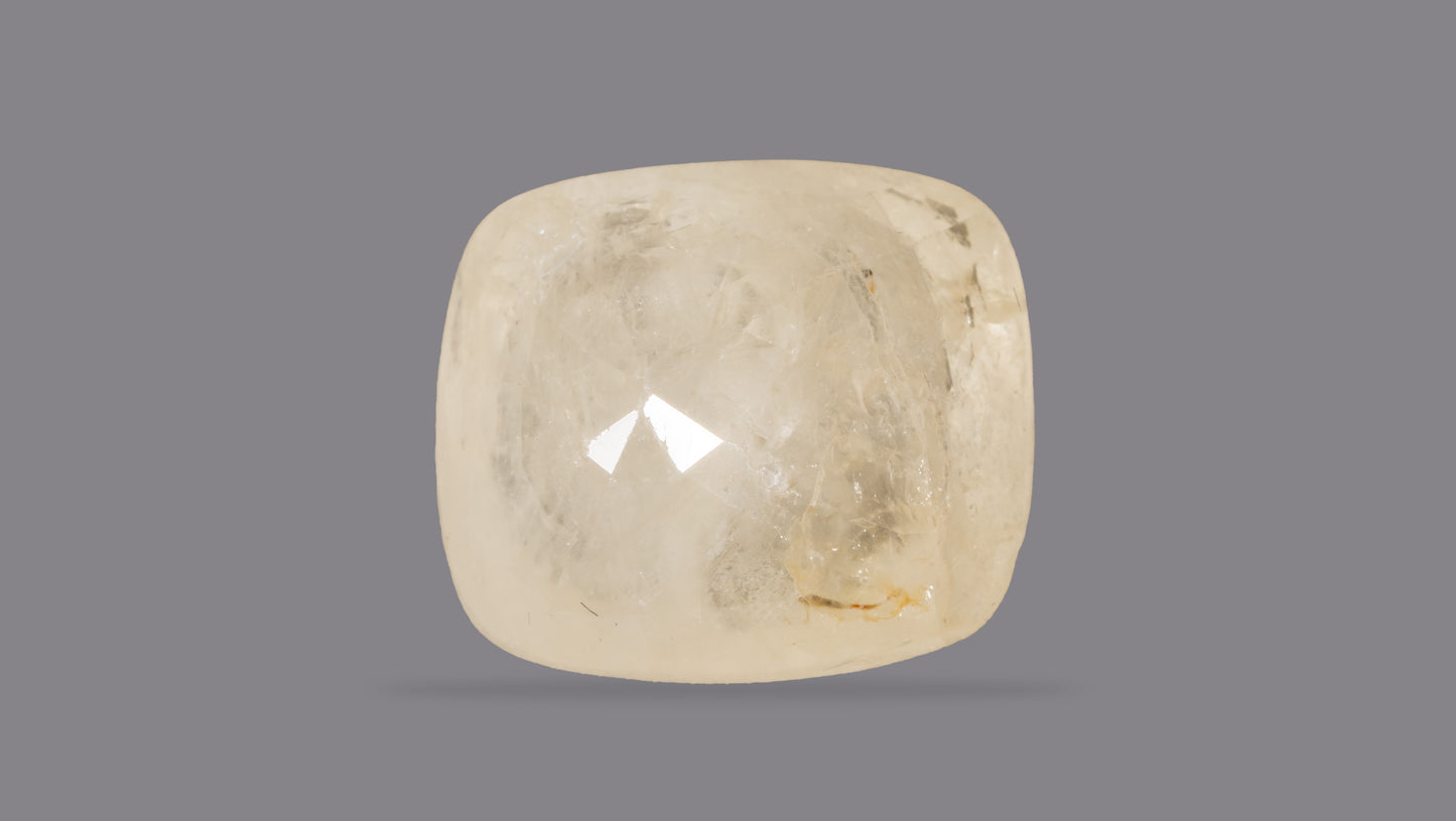 Natural Yellow Sapphire (Pukhraj) 6.72 Carats