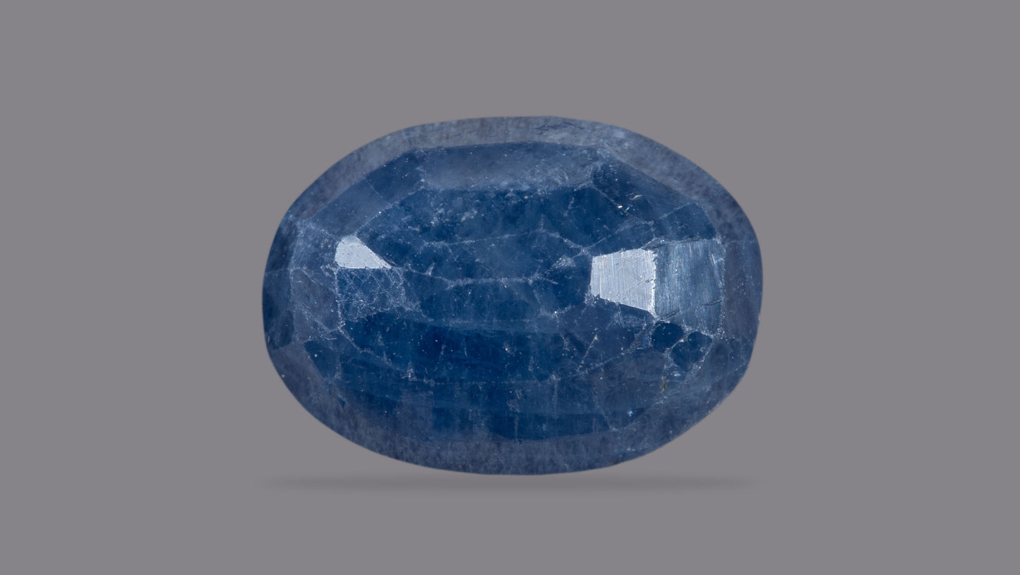 Natural Blue Sapphire (Neelam) 6.52 Carats