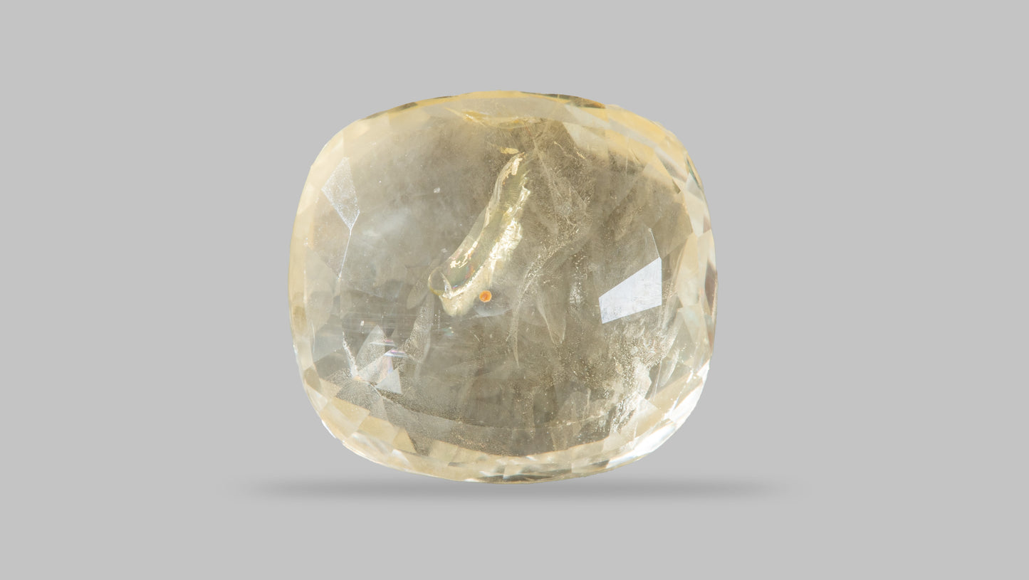 Natural Yellow Sapphire (Pukhraj) 5.84 Carats