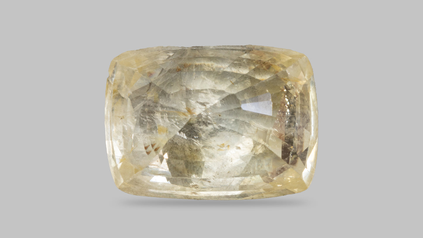 Natural Yellow Sapphire (Pukhraj) 9.42 Carats
