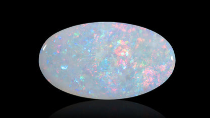 Natural Australian White Fire Opal 4.47 Carats