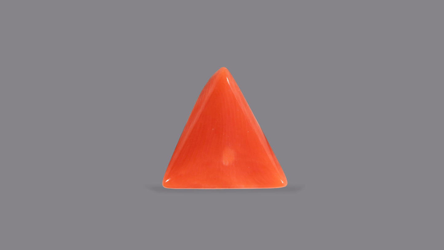 Natural Italian Red Coral (Moonga) 5.14 Carats