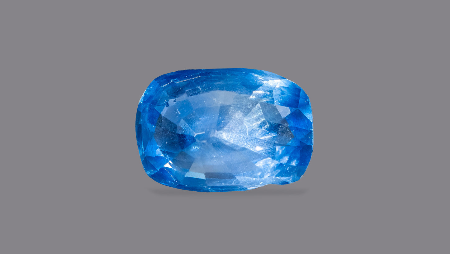 Natural Blue Sapphire (Neelam) 3.92 Carats
