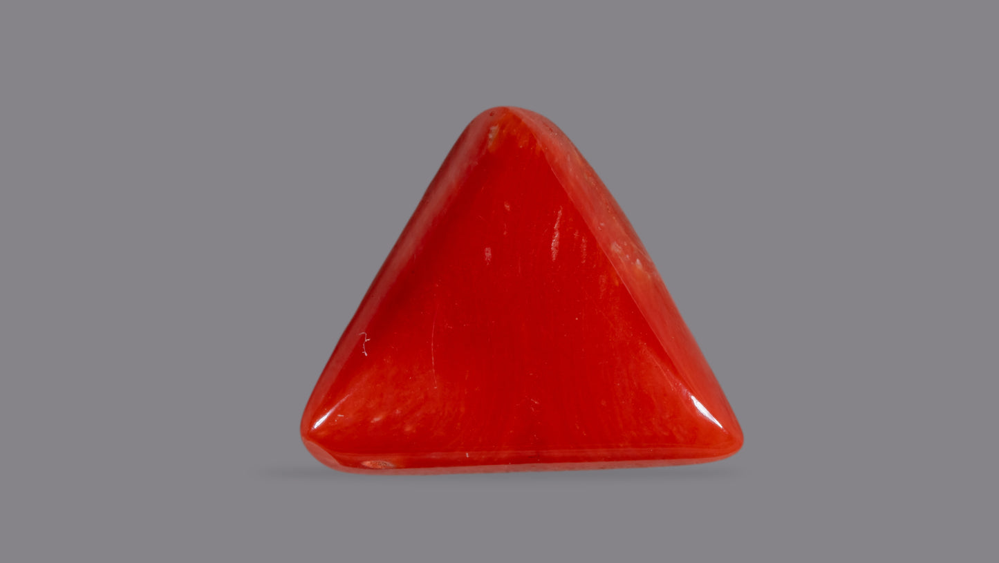 Natural Red Coral (Moonga) 8.01 Carats
