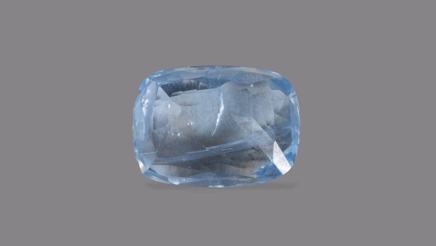 Natural Blue Sapphire (Neelam) 5.76 Carats