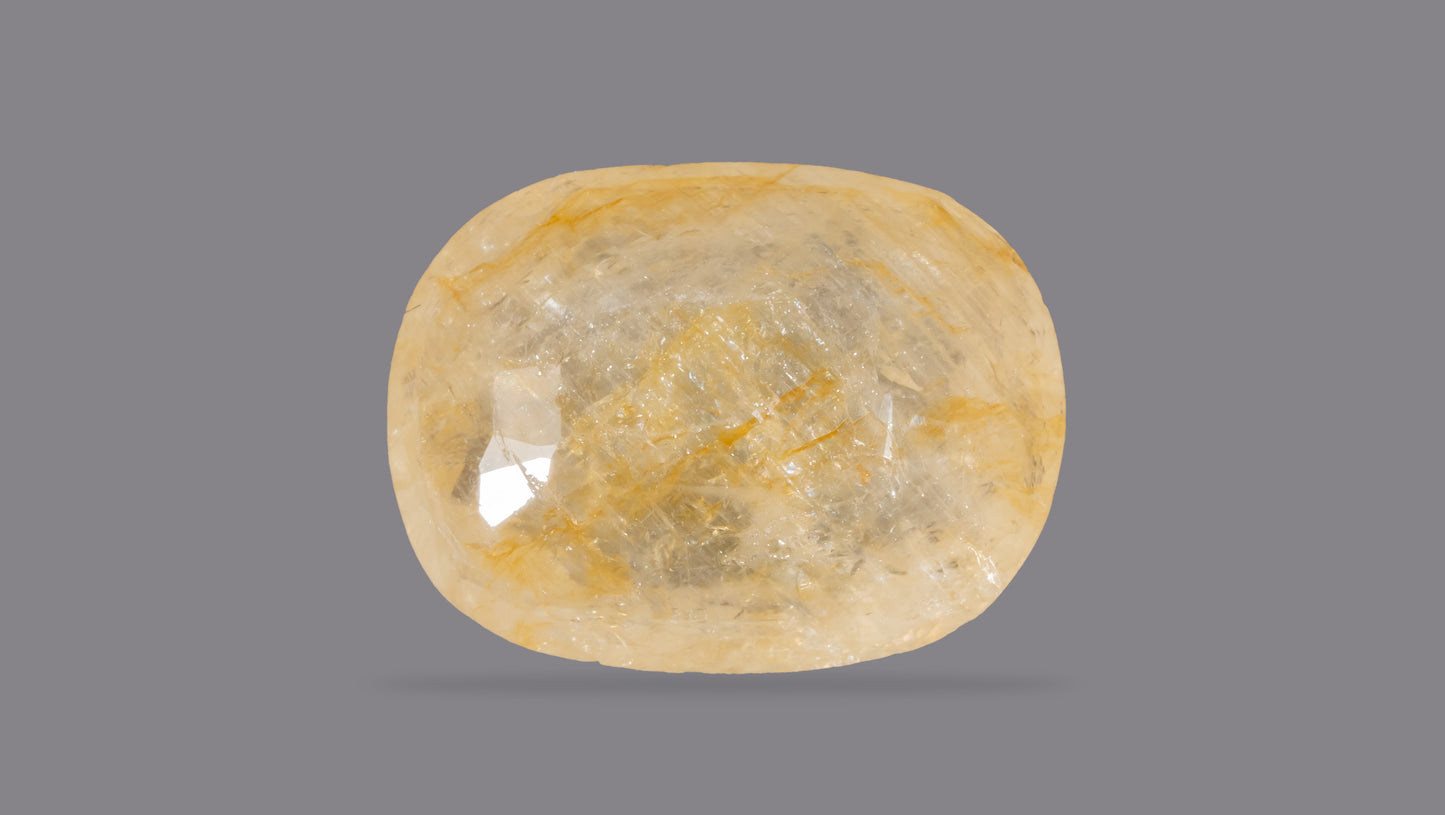 Natural Yellow Sapphire (Pukhraj) 3.95  Carats