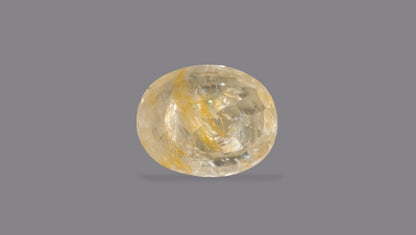 NATURAL YELLOW SAPPHIRE (PUKHRAJ) 3.99 CARATS