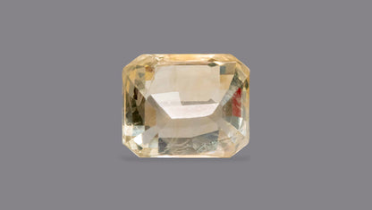 Natural Yellow Sapphire (Pukhraj) 5.29 Carats
