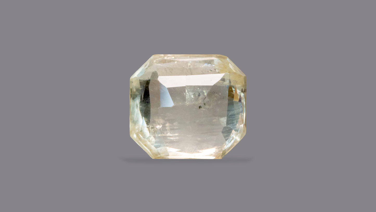 Natural Yellow Sapphire (Pukhraj) 6.03 Carats
