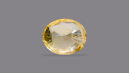 Natural Yellow Sapphire (Pukhraj) 4.78 Carats