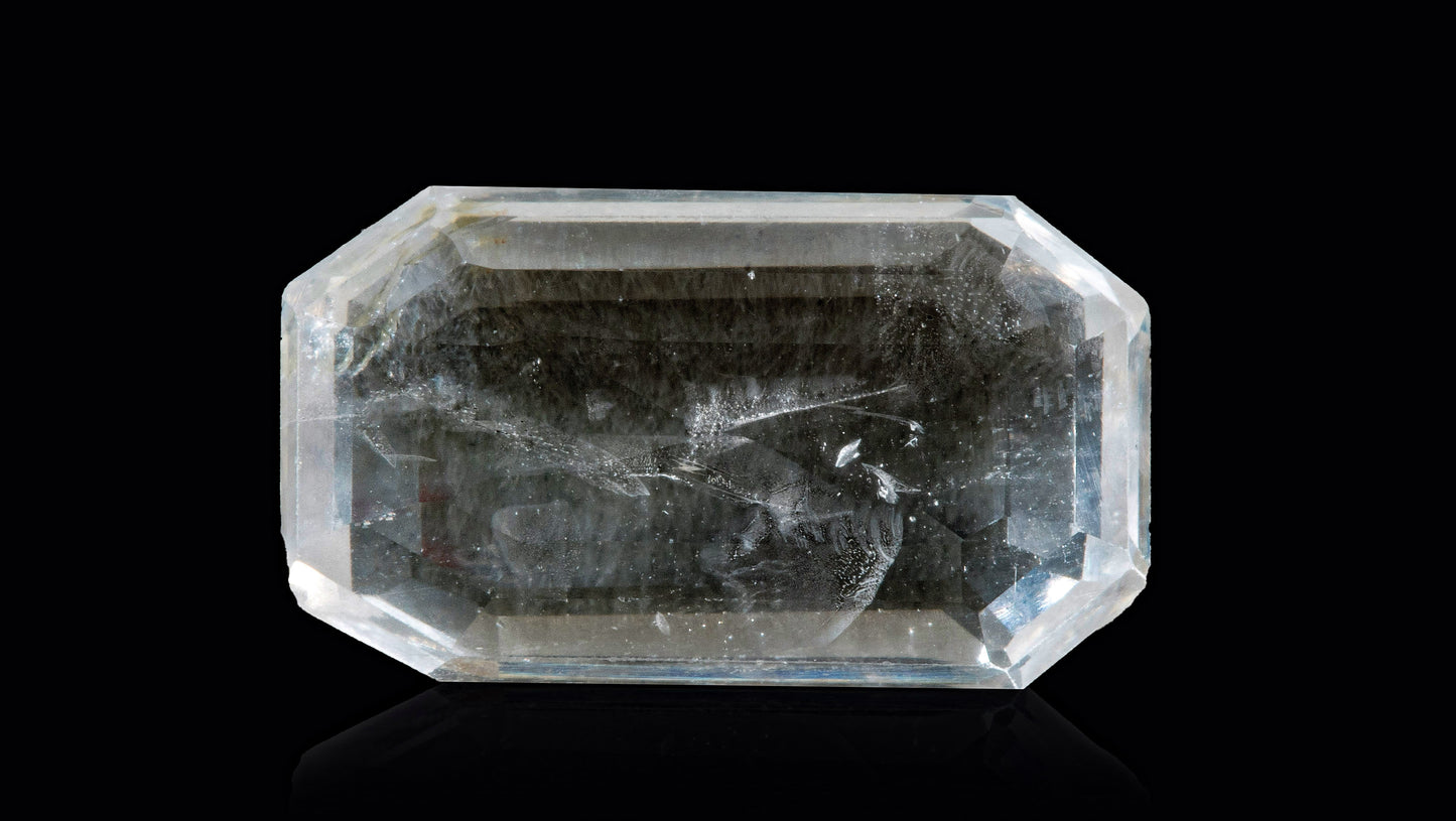 Natural White Sapphire 5.66 Carats