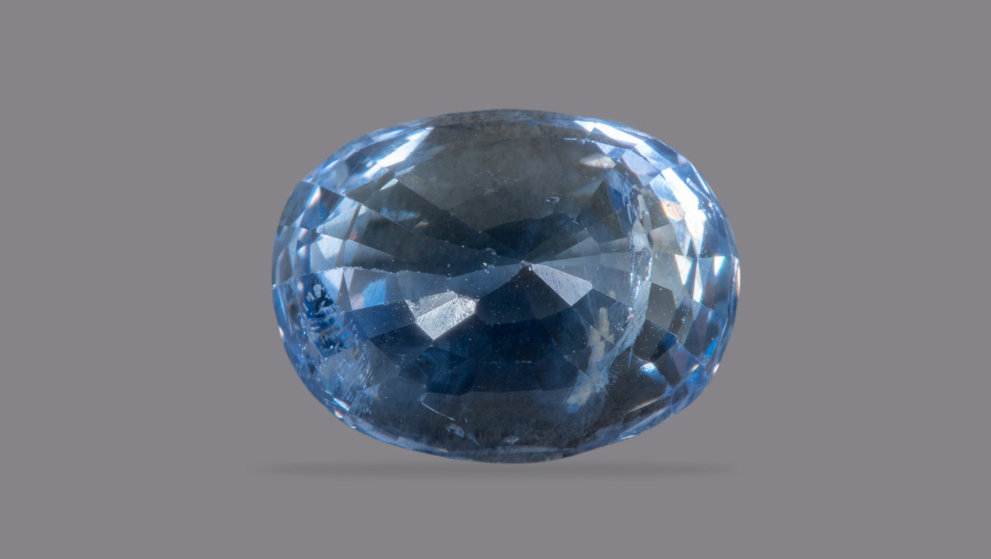 NATURAL BLUE SAPPHIRE (NEELAM) 4.46 CARATS