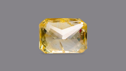Natural Yellow Sapphire (Pukhraj) 6.22 Carats