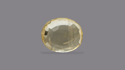 Natural Yellow Sapphire (Pukhraj) 7.81 Carats