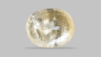 NATURAL YELLOW SAPPHIRE (PUKHRAJ) 6.55 CARATS