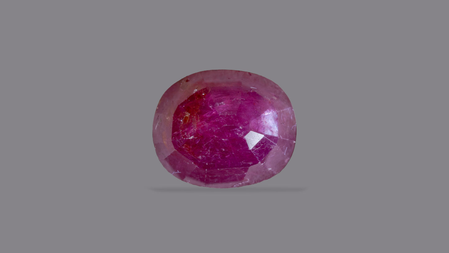 Natural Madagascar Ruby (Manik) 7.55 Carats