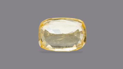 Natural Yellow Sapphire (Pukhraj) 7.37 Carats