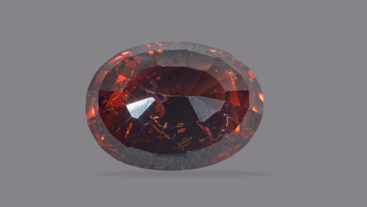 Natural Sri-Lankan Hessonite (Gomed) 5.90 Carats