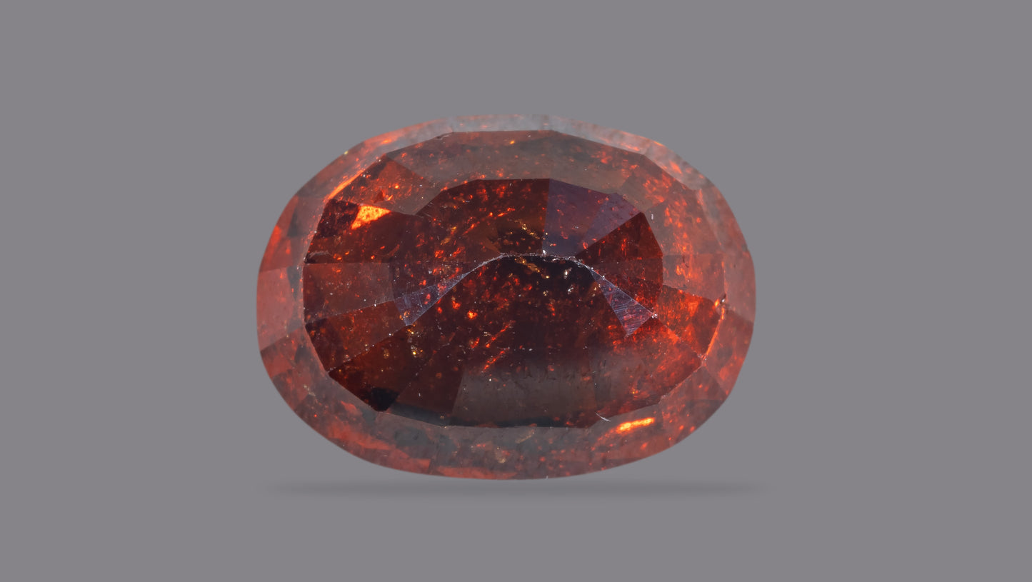 Natural Sri-Lankan Hessonite (Gomed) 6.31 Carats