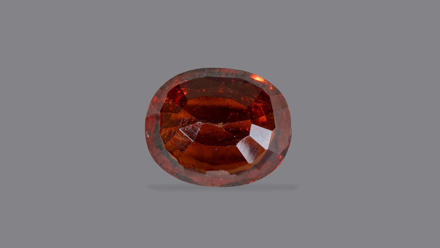 Natural Sri-Lankan Hessonite (Gomed) 4.95 Carats