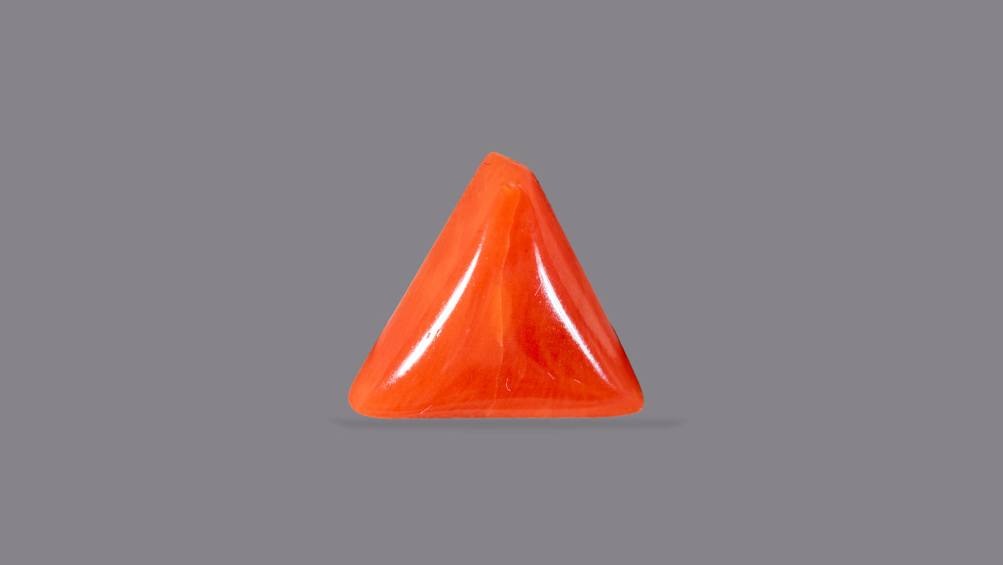 Natural Italian Red Coral (Moonga) 6.05 Carats