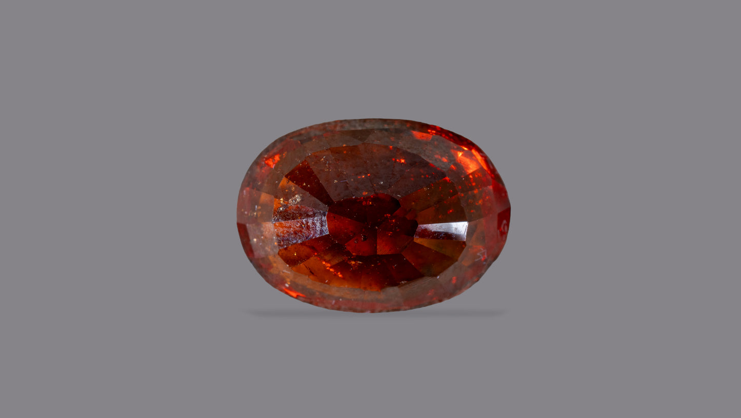 Natural Sri-Lankan Hessonite (Gomed) 7.58 Carats