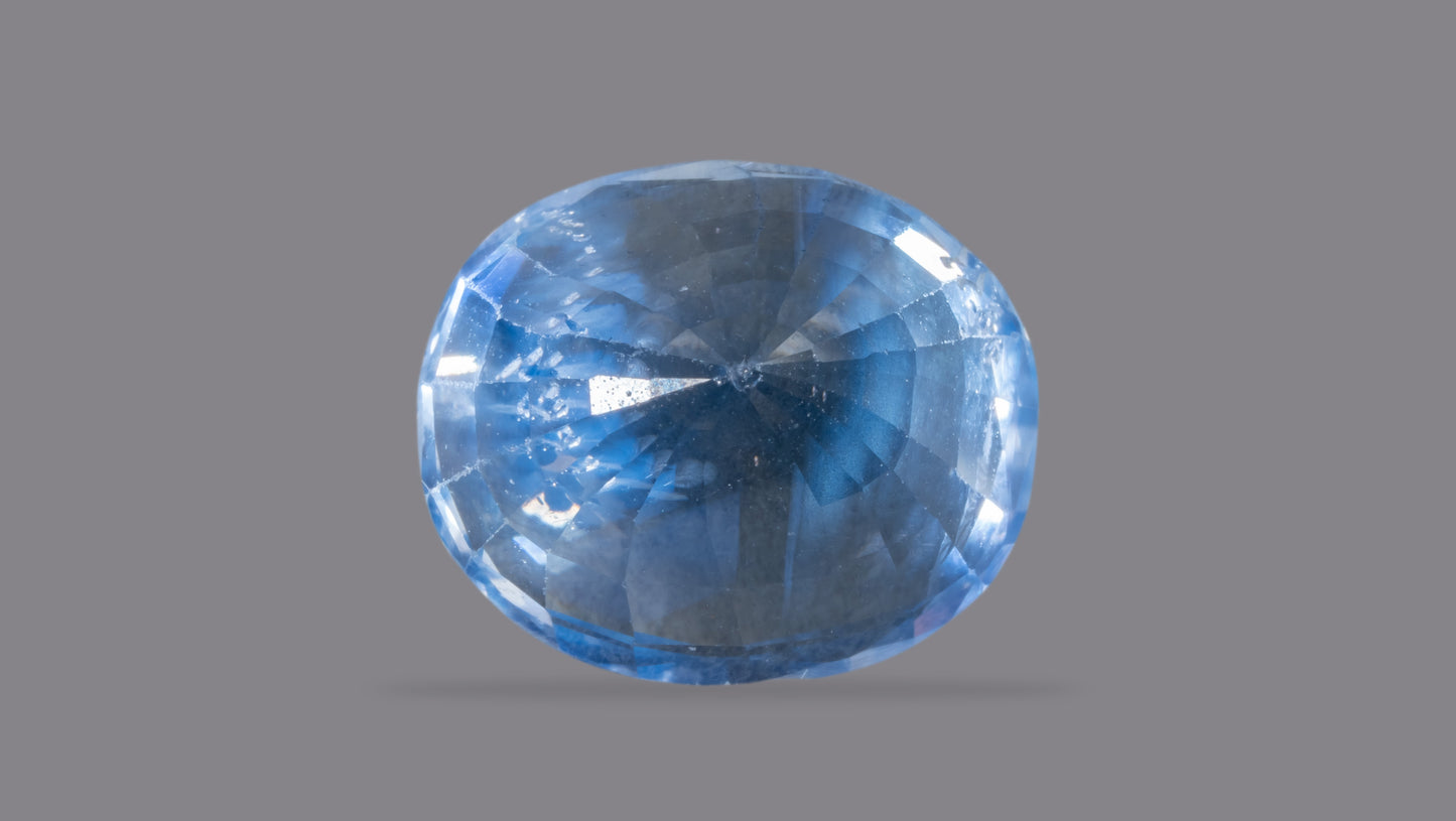 NATURAL BLUE SAPPHIRE (NEELAM) 5.39 CARATS