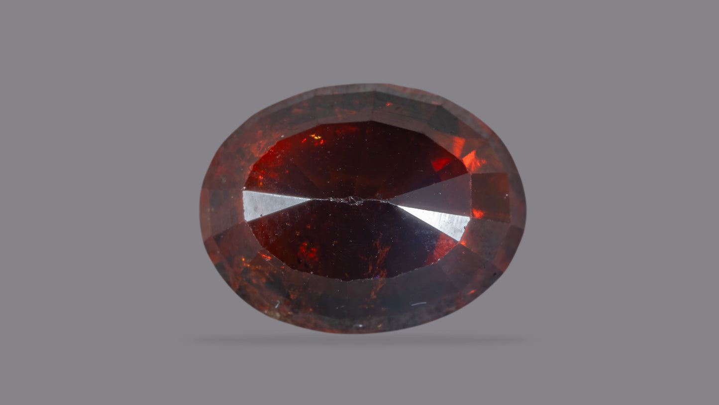 Natural Sri-Lankan Hessonite (Gomed) 6.68 Carats