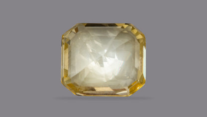 Natural Yellow Sapphire (Pukhraj) 7.08 Carats