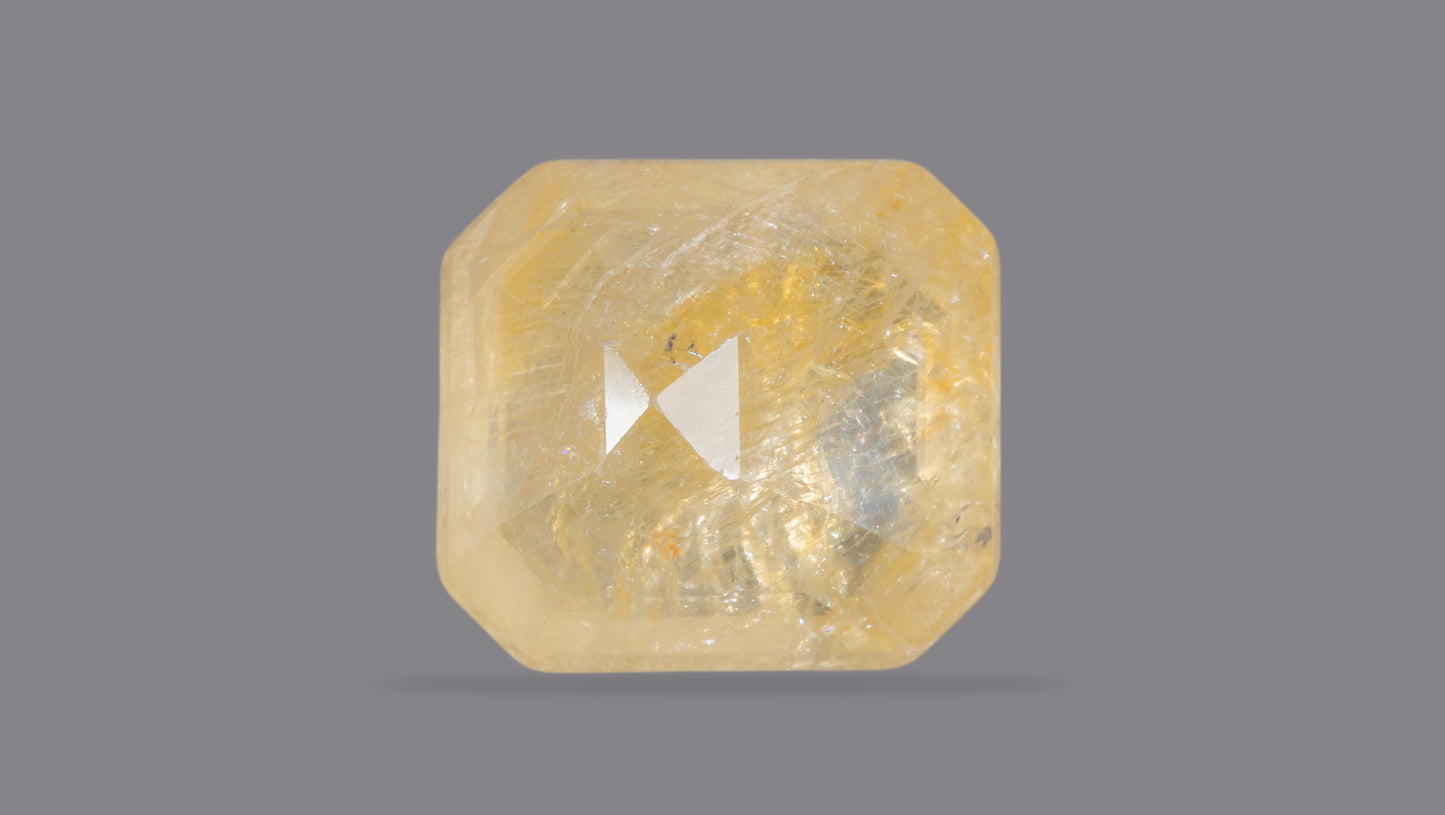 Natural Yellow Sapphire (Pukhraj) 8.24 Carats