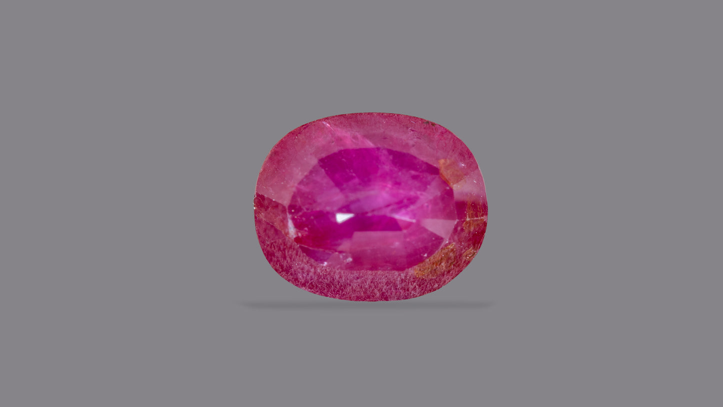 Natural Madagascar Ruby (Manik) 4.92 Carats