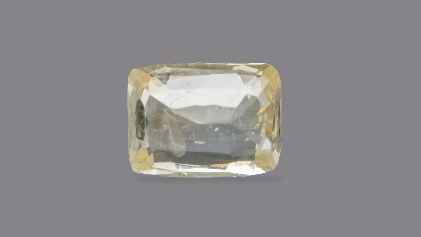 Natural Yellow Sapphire (Pukhraj) 2.18 Carats