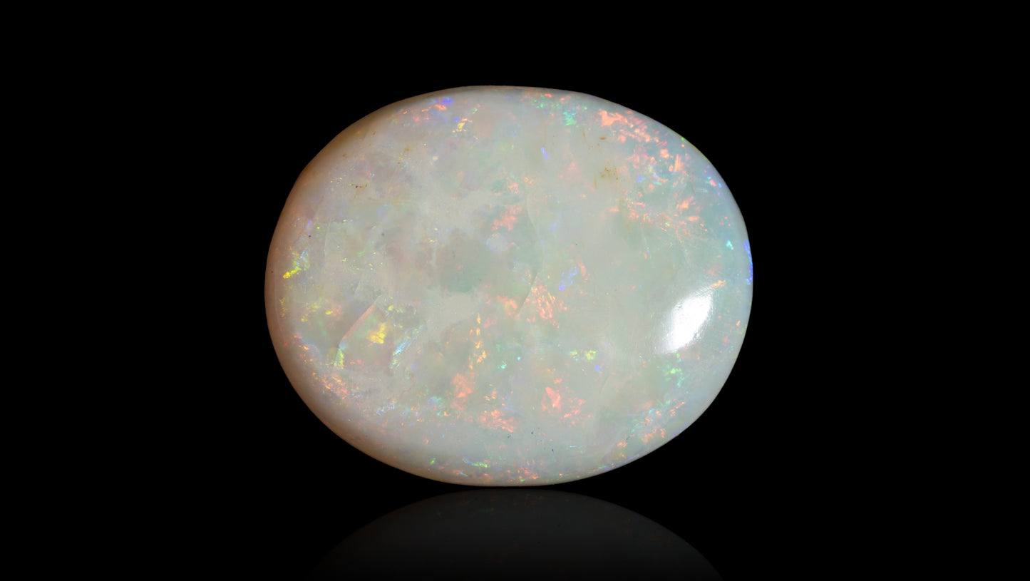 Natural Australian White Fire Opal 15.71 Carats