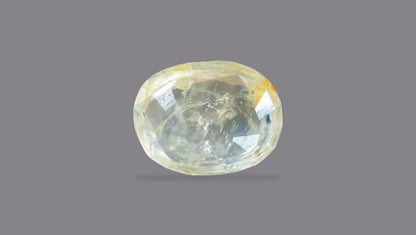 Natural Yellow Sapphire (Pukhraj) 5.09 Carats