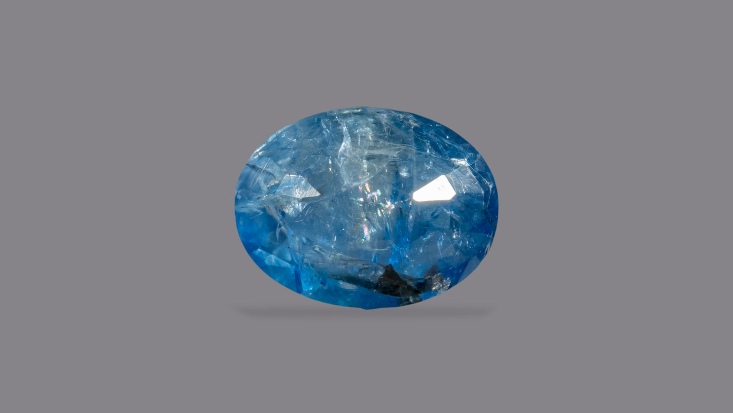 Natural Blue Sapphire (Neelam) 3.00 Carats