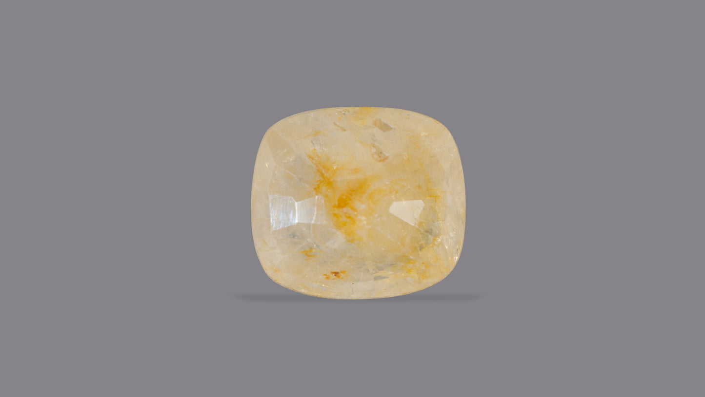 Natural Yellow Sapphire (Pukhraj) 8.93 Carats