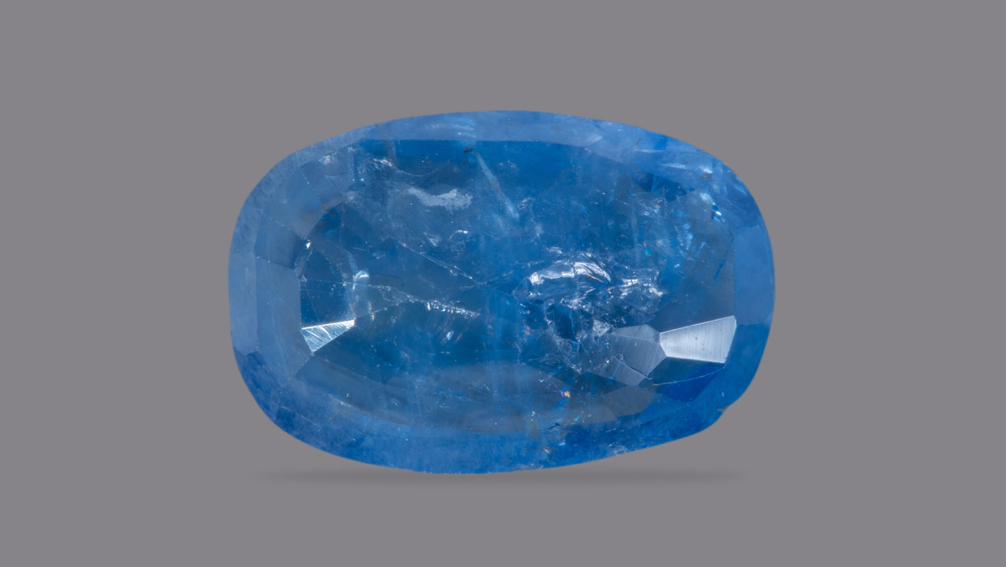 Natural Blue Sapphire (Neelam) 4.33 Carats