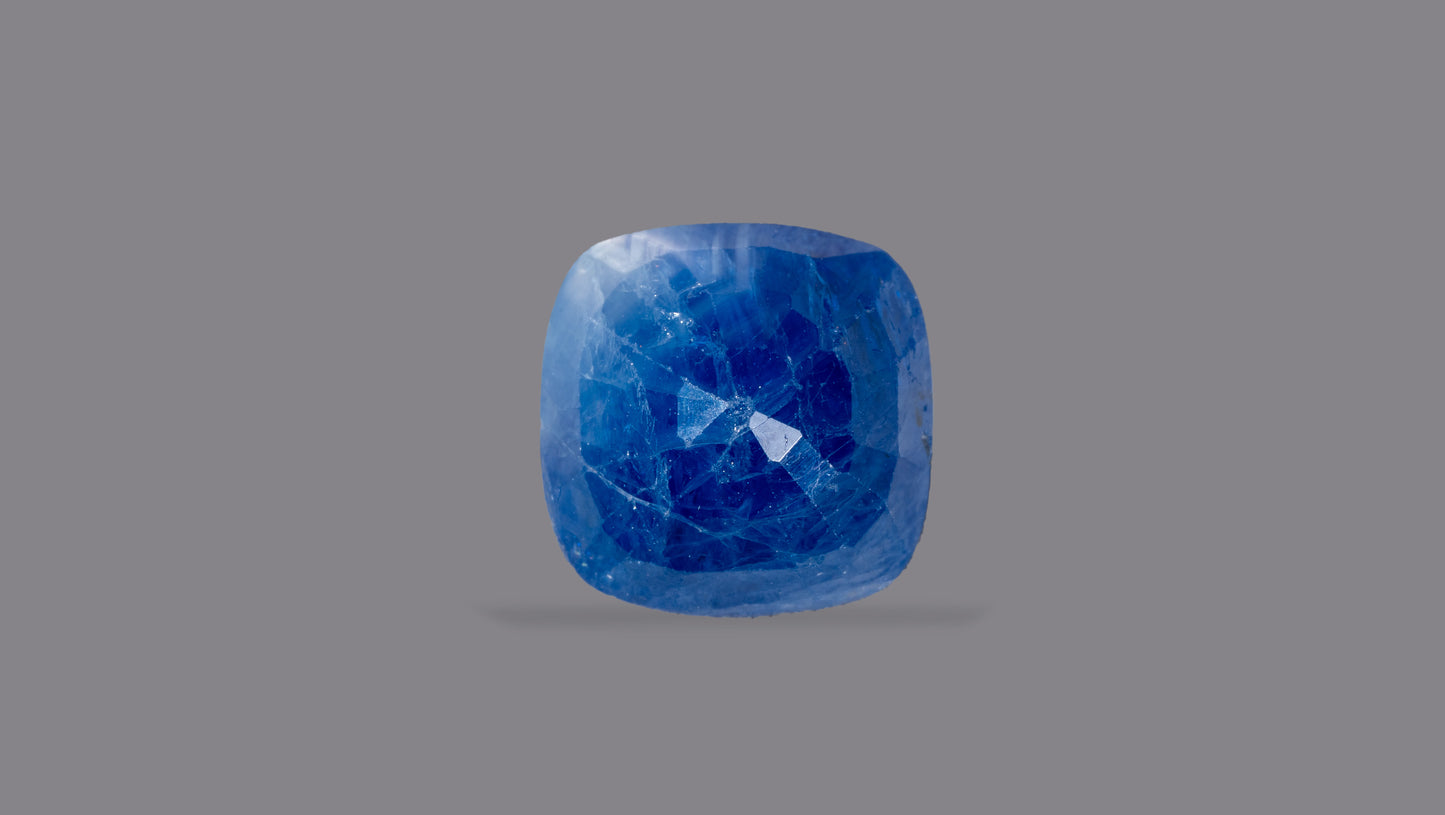 Natural Blue Sapphire (Neelam) 6.64 Carats