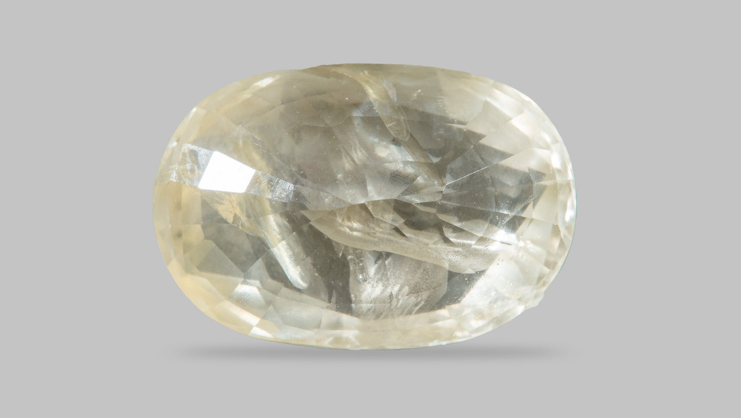 Natural Yellow Sapphire (Pukhraj) 9.47 Carats