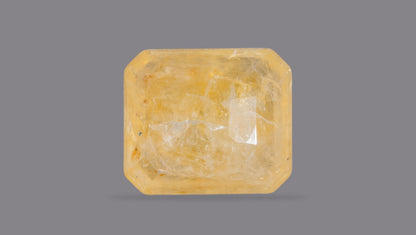Natural Yellow Sapphire (Pukhraj) 7.17 Carats