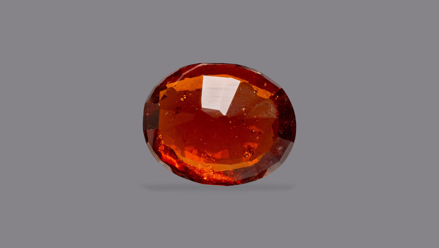 Natural Hessonite (Gomed) 9.21 Carats