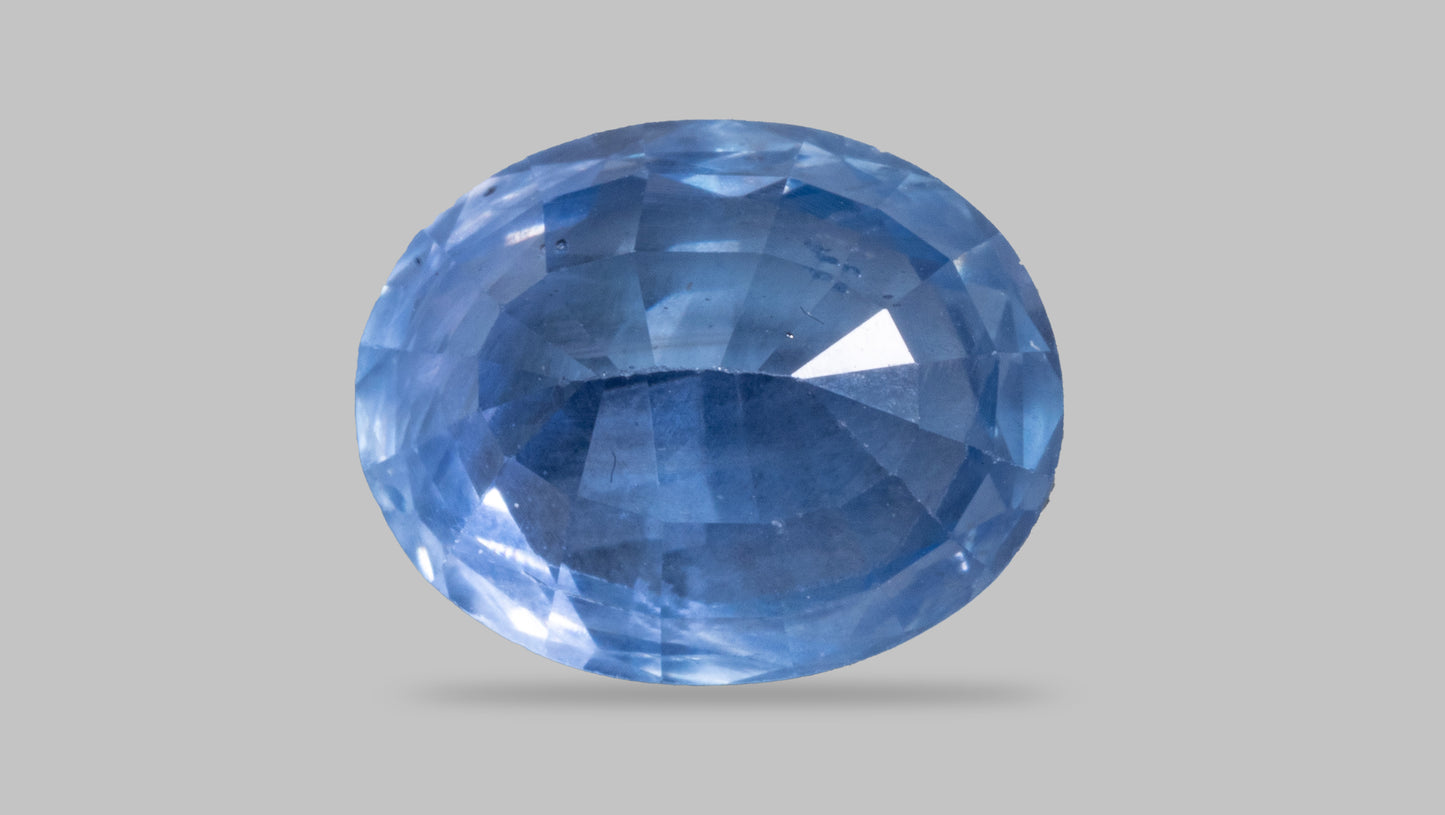 Natural Blue Sapphire (Neelam) 3.52 Carats