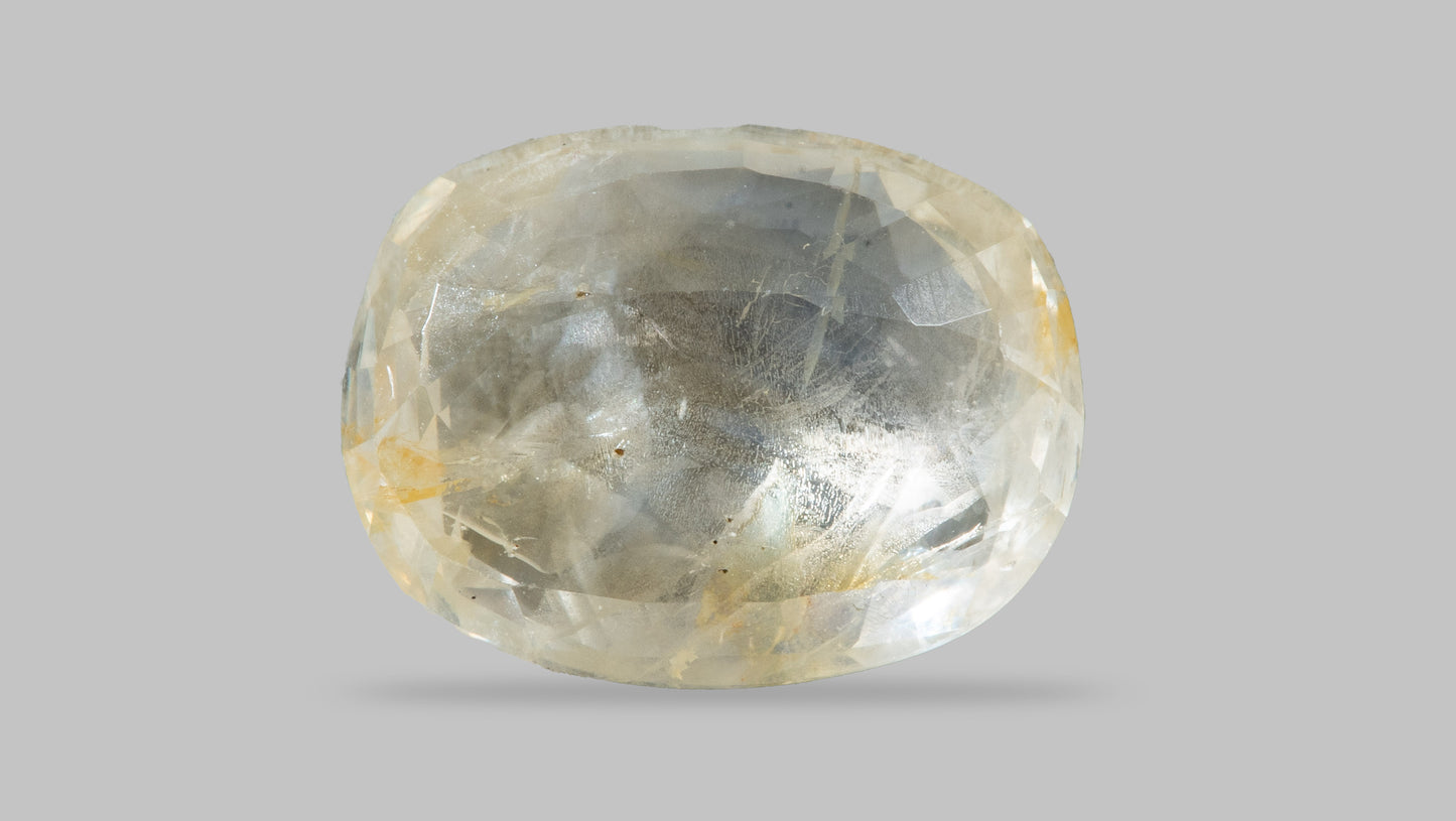 Natural Yellow Sapphire (Pukhraj) 4.65 Carats