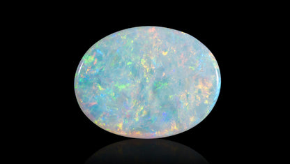 Natural Australian White Fire Opal 3.04 Carats