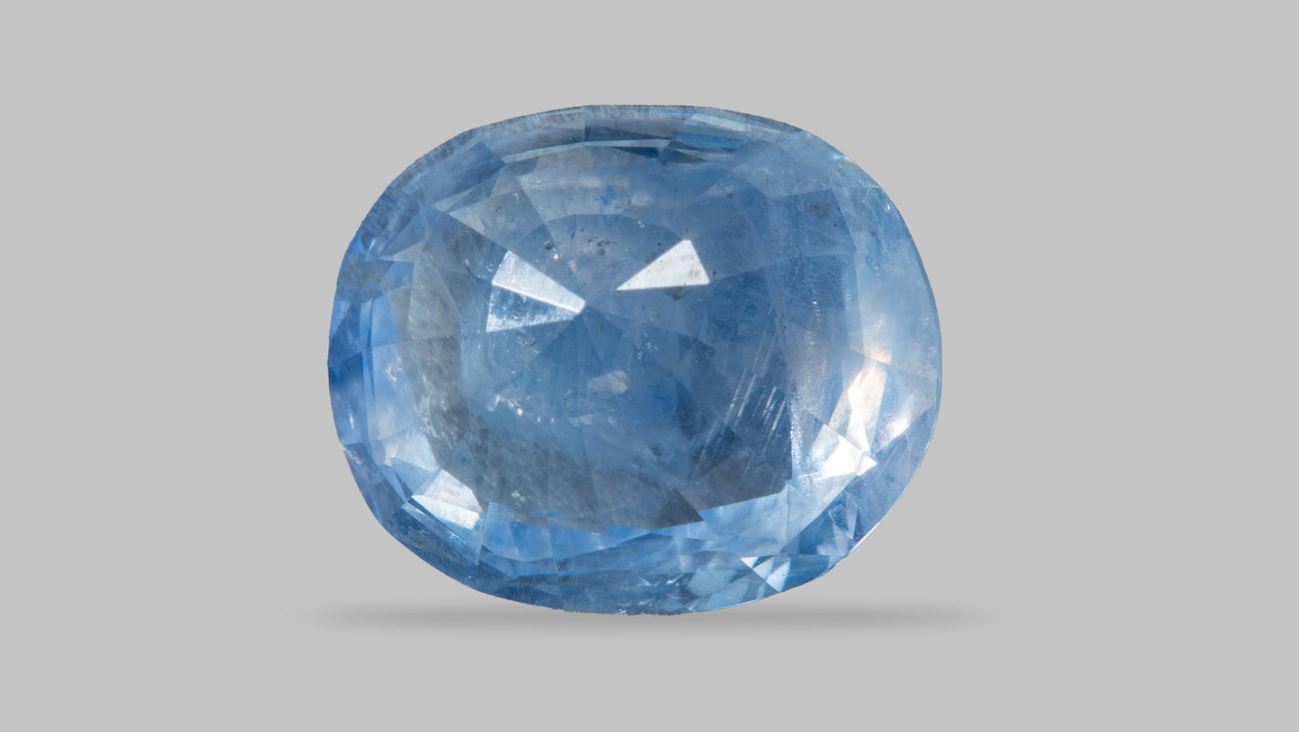 Natural Blue Sapphire (Neelam) 6.16 Carats