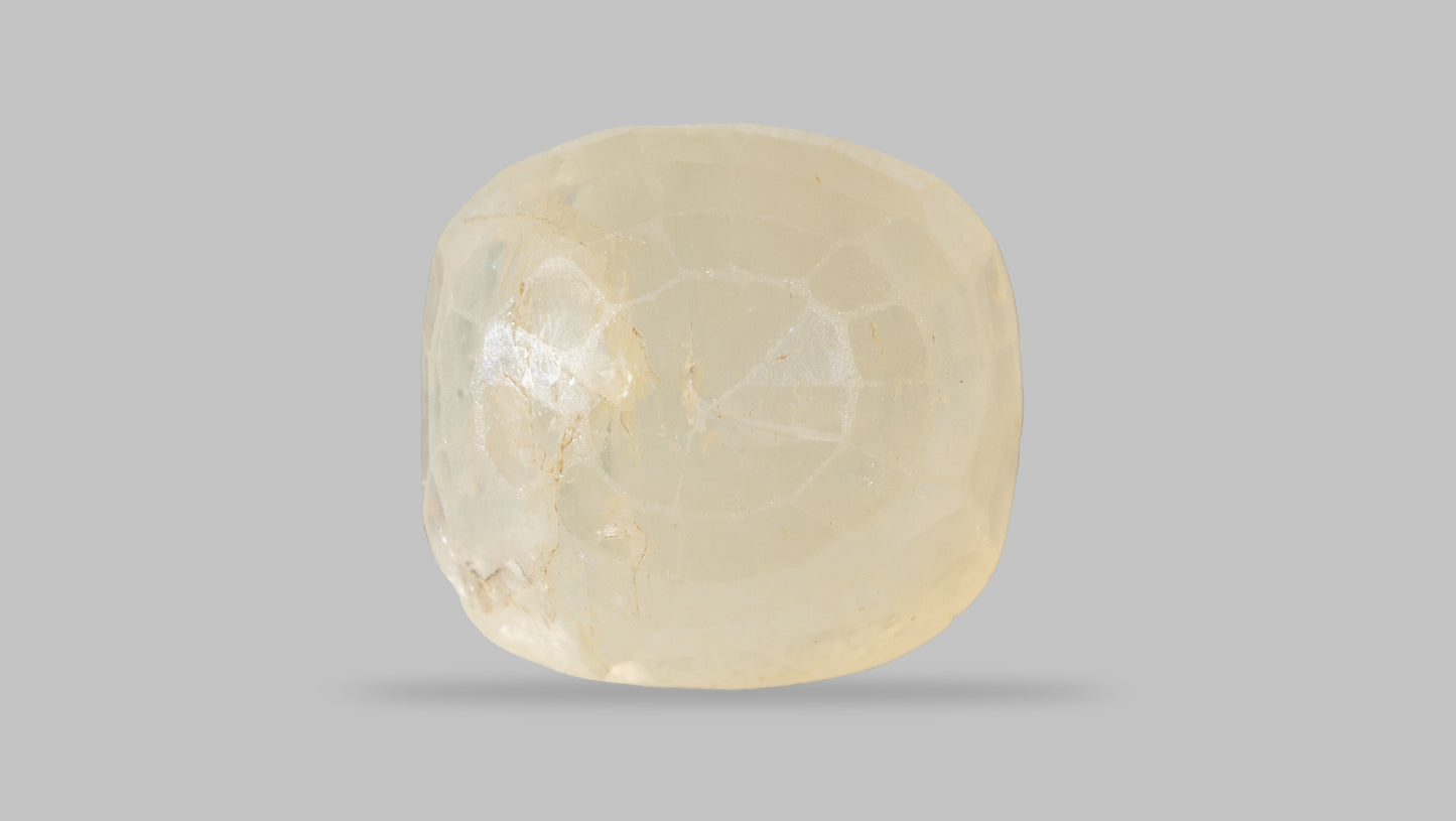 Natural Yellow Sapphire (Pukhraj) 7.87 Carats